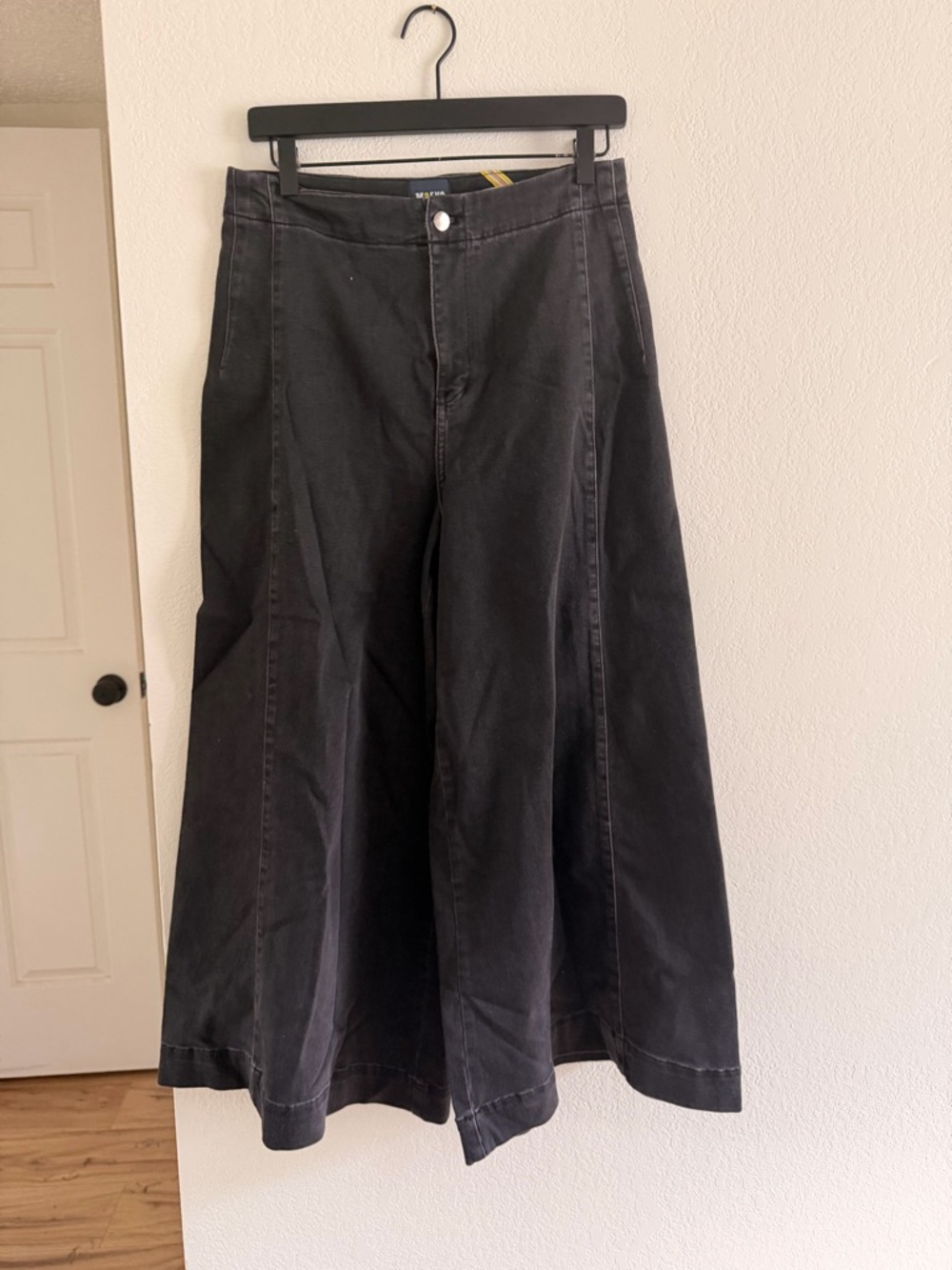 Anthropologie maeve extra wide leg Palazzo jeans pants culotte 30